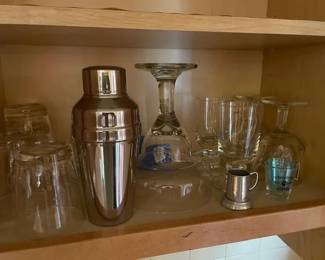 Lots of Glassware and Much more throughout the house