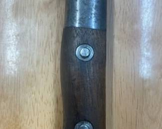 WWI US Military Dagger with orig, Scabbard measures 11" from the tip of handle to the tip of the blade. The Blade is marked on one side with US and the other side with 1900. Quite a piece!