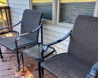 Patio Chairs 
Side Table
