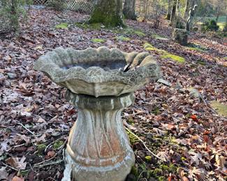 HEAVY Bird Bath