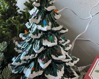 Ceramic Lighted Tree
