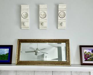 Artwork, rectangle mirror, wall art
