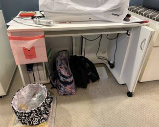 Mod Electric Lift sewing cabinet