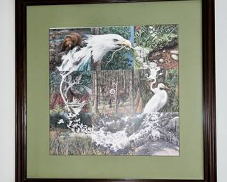 Bev Doolittle signed & numbered framed print