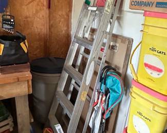 One of 3 ladders