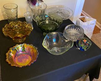 Carnival glassware