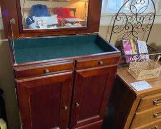 Beautiful jewelry armoire