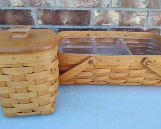 Longaberger Spooner Small Gathering Baskets
