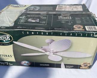Hunter Hatteras Ceiling Fan NIB