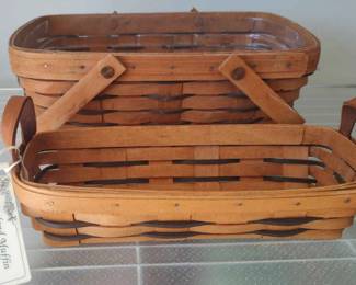 Longaberger Smaller Baskets