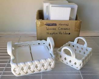 Ceramic Nesting Baskets