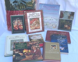 Christmas Books Throw
