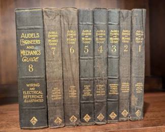 Audels Engineers and Mechanics Guide book set