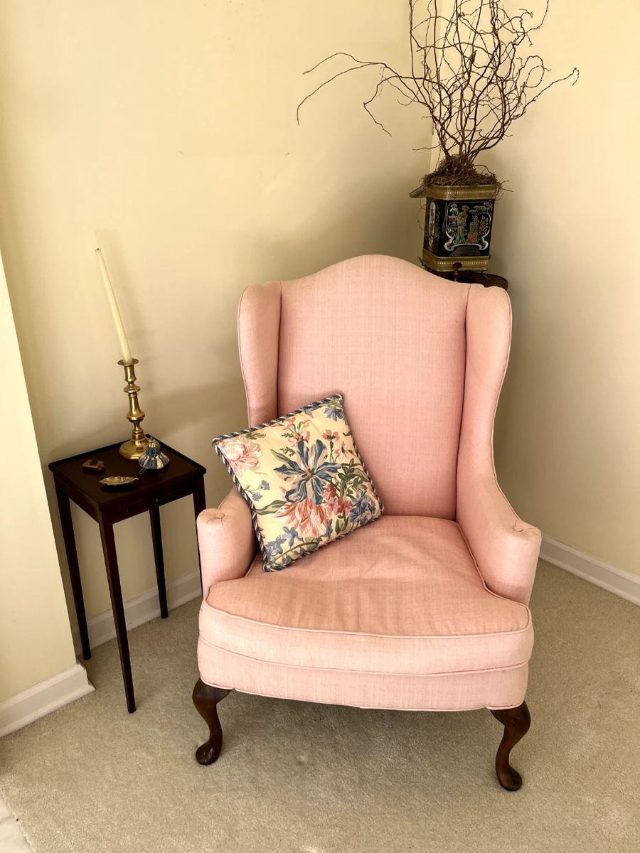 Pair of Wing Back Chairs