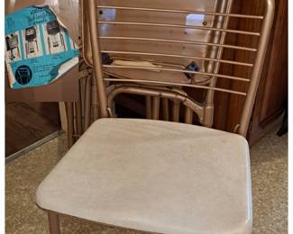 Mid Century Modern folding chairs