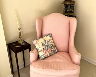 Pair of Wing Back Chairs
