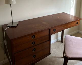 15. Vintage Desk needs repair. One of the legs needs to be replaced. 48X18 $75.00
