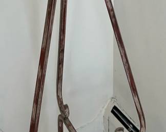 12. 44 H Plant table with Glass top. 125.00