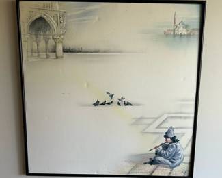 31. Art Boy with Flute. $30.00