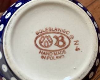 Handmade Polish Pottery