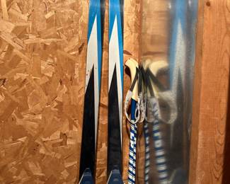 Vintage cross country skis 