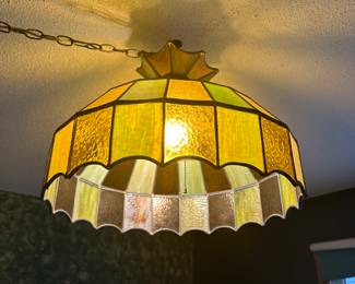 Mid Century hanging light