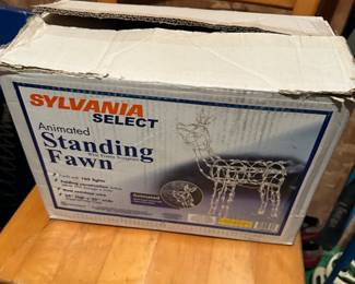 Animated light up deer (several) with box