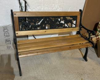 kids outdoor bench 