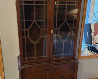 Antique china cabinet