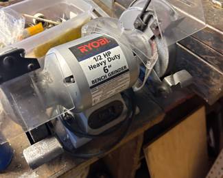 Ryobi bench grinder 