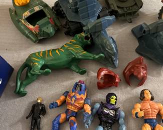 MOTU, Star Wars, WWE toys 