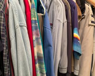 clothing (men's and women's, vintage and modern)