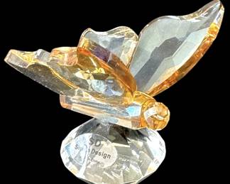 Butterfly Crystal Paper Weight 