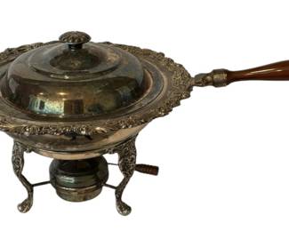 Reed Barton Silverplate Chafing Dish 
