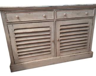 Shabby Chic Wood Dresser 