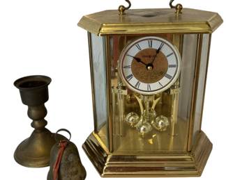 Howard Miller Brass Clock More 