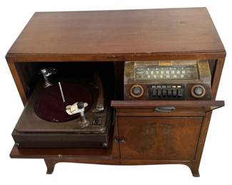 RARE RCA Victrola Record Table Console 