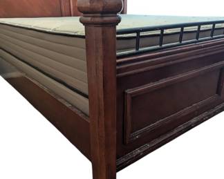 Davis Intl Wood and Metal Queen Bed Frame 