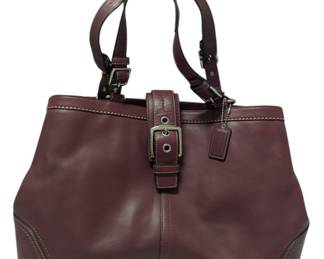 Coach Red Leather Purse 