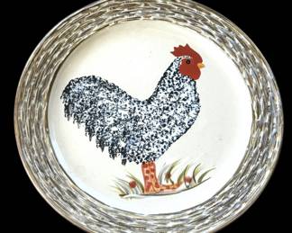 1999 Isabella de Borchgrare Rooster Plate 