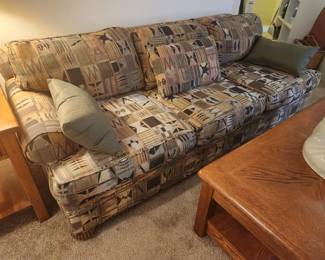 navajo print couch 88x37