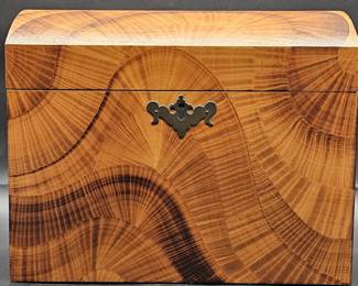 Domed Wood Storage Chest