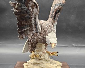 Bald Eagle on Wood Base is a Goto Original