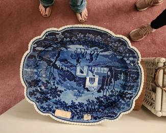 Hand Painted Platter $125