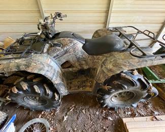 2016 Yamaha Grizzly 700 with winch