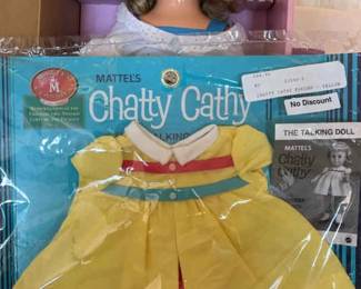 Chatty Cathy Mattel In Box With Matching Chatty Cathy Outfit