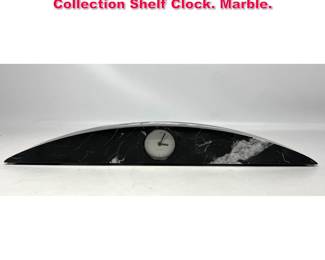 Lot 183 Koch Lowy Monticello Clock Collection Shelf Clock. Marble.
