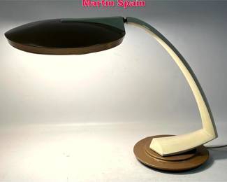 Lot 258 Fase Boomerang desk lamp by Pedro Martin Spain