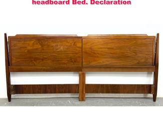 Lot 210 DREXEL Kipp Stewart King size headboard Bed. Declaration