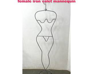 Lot 262 Vintage 80s IKEA Ehlen Johansson female iron valet mannequin